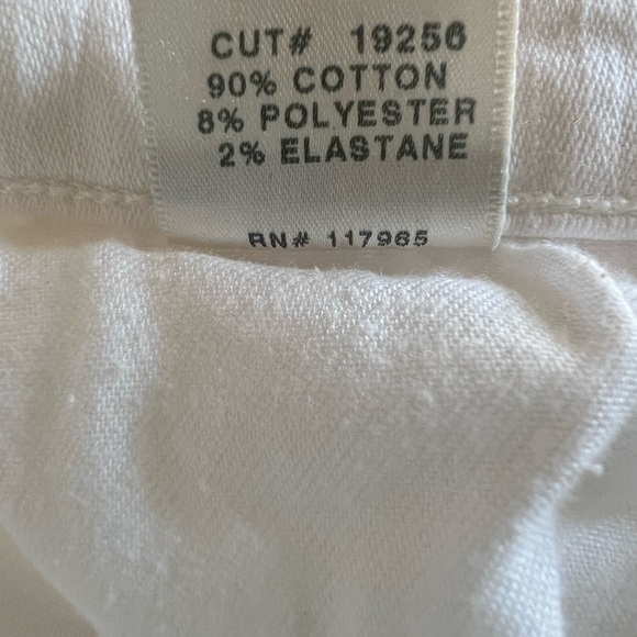 J Brand distressed white skinny jeans - Picture 5 of 12